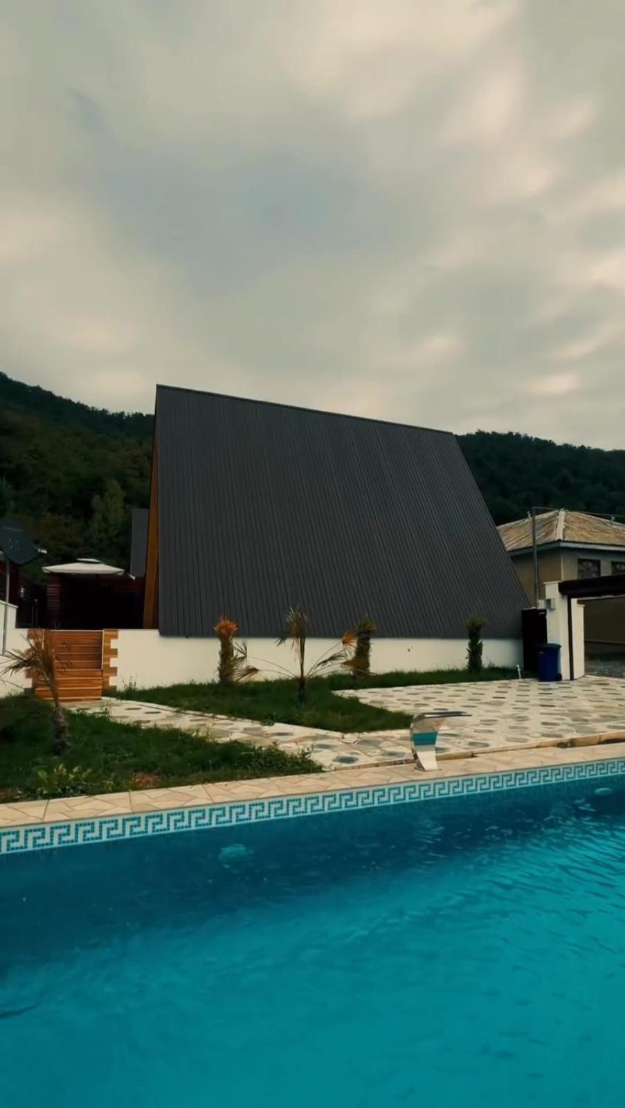 3Gozel Aframe Villa Габала Екстер'єр фото