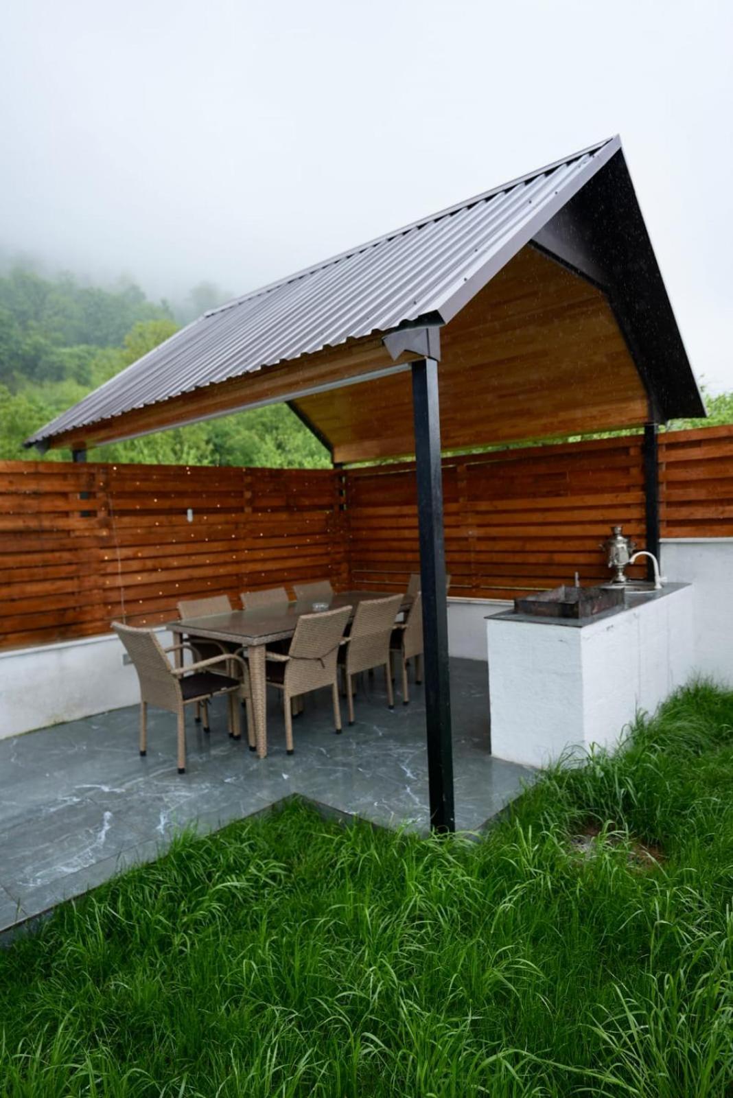 3Gozel Aframe Villa Габала Екстер'єр фото