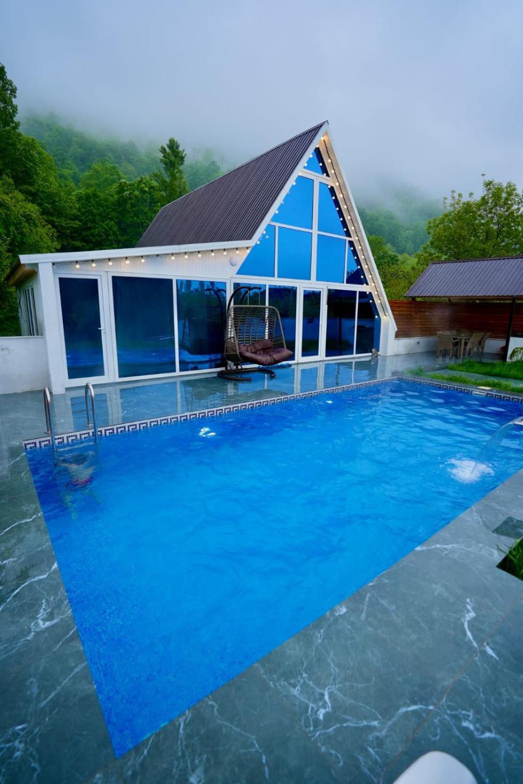 3Gozel Aframe Villa Габала Екстер'єр фото
