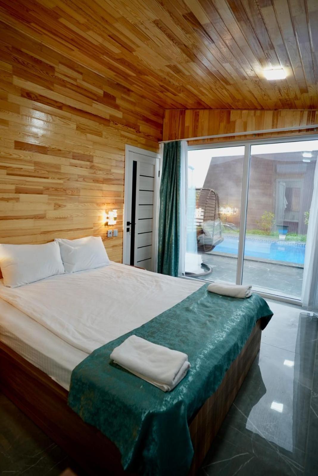 3Gozel Aframe Villa Габала Екстер'єр фото