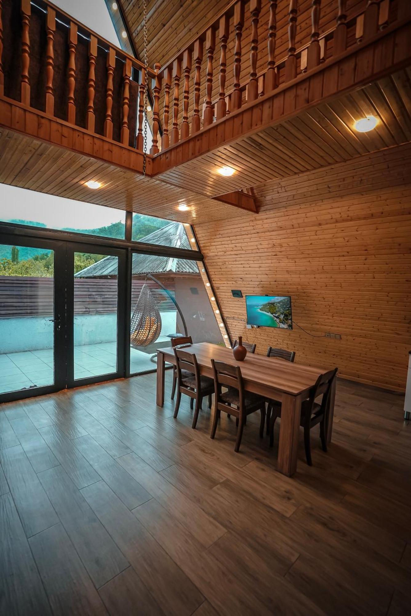 3Gozel Aframe Villa Габала Екстер'єр фото