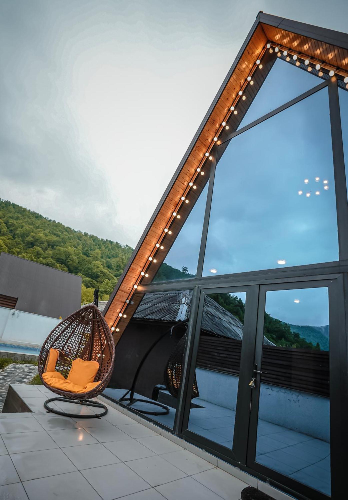 3Gozel Aframe Villa Габала Екстер'єр фото